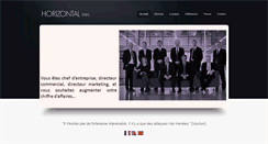 Desktop Screenshot of horizontal-paris.fr